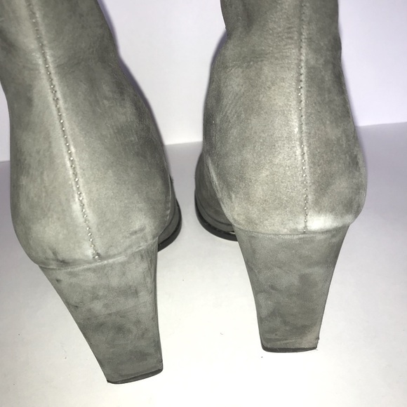 Zara suede cowboy booties - Picture 7 of 13